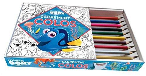 Couverture : Carrément colos Le Monde de Dory: Livre + 12 crayons de couleurs