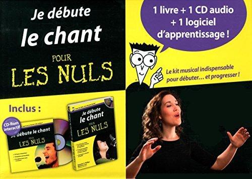Couverture : Je débute le chant pour les Nuls
