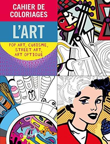 Couverture : Cahier de coloriages L’Art
