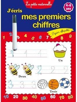 Couverture : J’écris mes premiers chiffres
