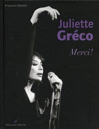 Couverture : Juliette Gréco :