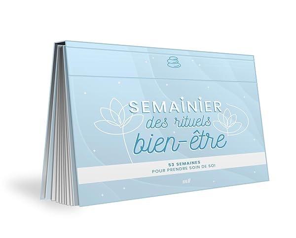 Couverture : Semainier des rituels bien-être: 53 semaines pour prendre soin de soi