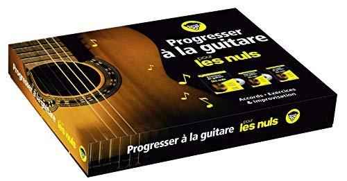 Couverture : Progresser à la guitare pour les Nuls coffret