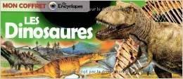 Couverture : Coffret Les dinosaures