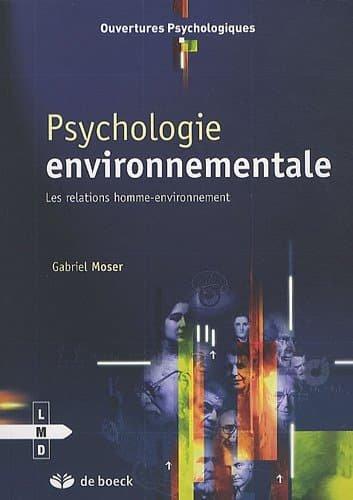 Couverture : Psychologie environnementale: Les relations homme-environnement