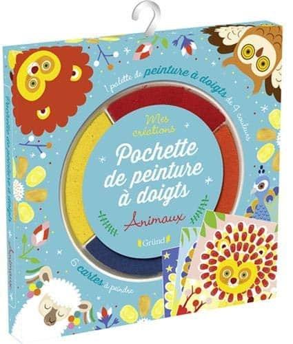 Couverture : Pochette de peinture à doigts: Animaux