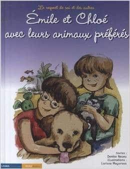 Couverture : Emile et Chloé avec leurs animaux préférés