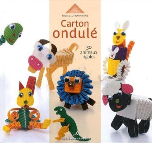 Couverture : Carton ondulé: 30 animaux rigolos