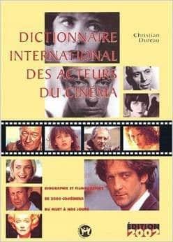 Couverture : Dictionnaire international des acteurs du cinéma