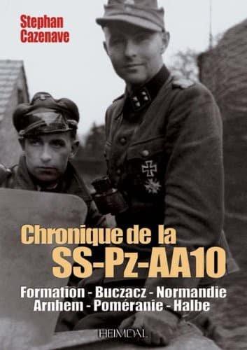 Couverture : Chronique de la SS-Pz-AA 10
