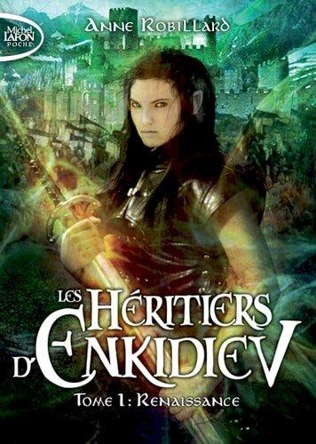 Couverture : Les héritiers d’Enkidiev Tome 1,2,3,4