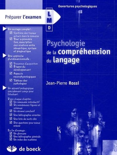 Psychologie de la compréhension du langage