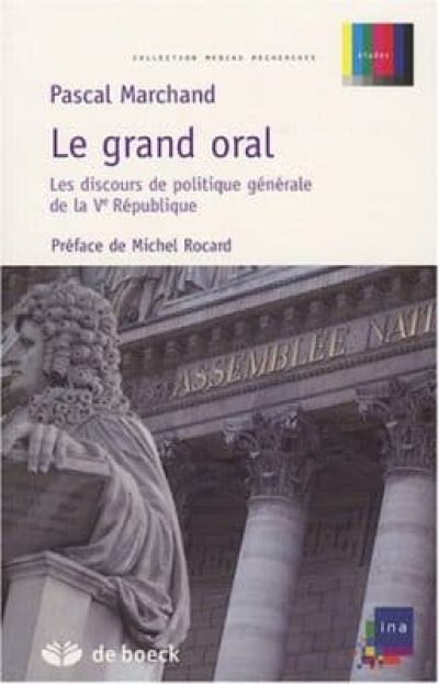 MARCHAND – LE GRAND ORAL