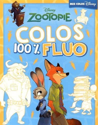 Couverture de Zootopie : Colos 100% fluo