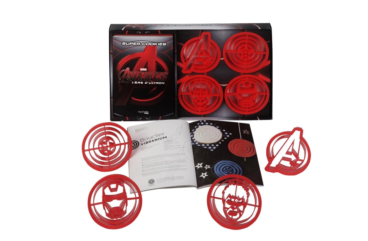 Super cookies Avengers - L'Ere d'Ultron - Avec 4 emporte-pièce 1 Super cookies Avengers - L'Ere d'Ultron - Avec 4 emporte-pièce