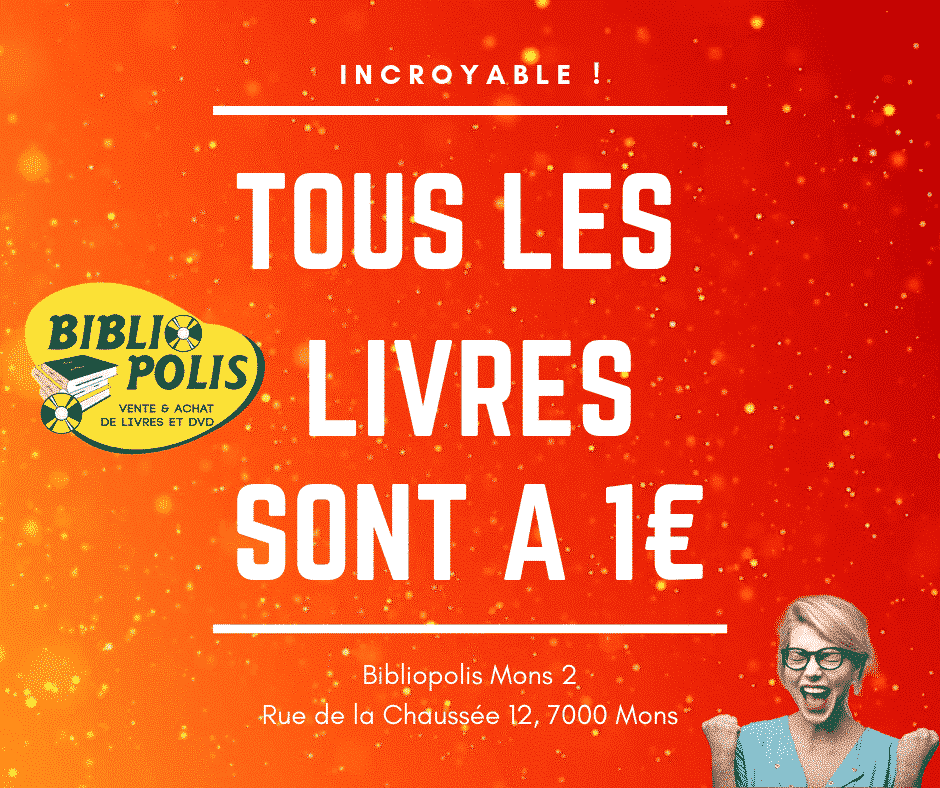 Tous les livres à 1€ Bibliopolis Mons 2