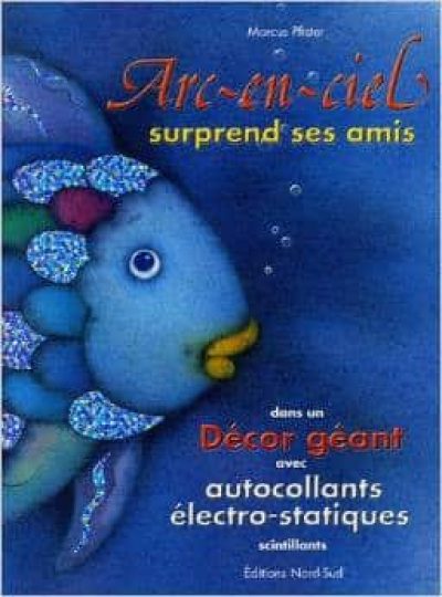 Arc-en-ciel surprend ses amis – Dans un Décor géant avec des autocollants électrostatiques scintillants