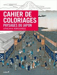 Couverture de Cahier de coloriage Paysages du Japon