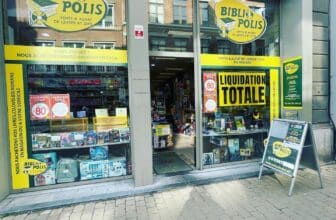 Liquidation totale Bibliopolis Namur, venez faire de bonnes affaires !