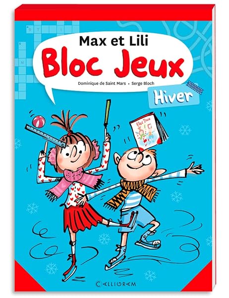 Bloc jeux Max et Lili - Hiver 1 Bloc jeux Max et Lili - Hiver