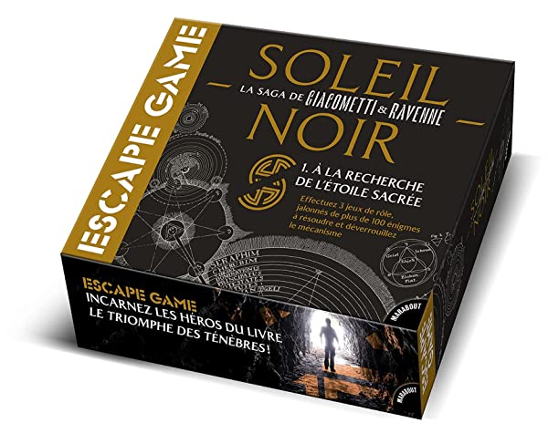 Boite de jeu Escape game Soleil noir La saga evenement de Giacometti et Ravenne 2501154983