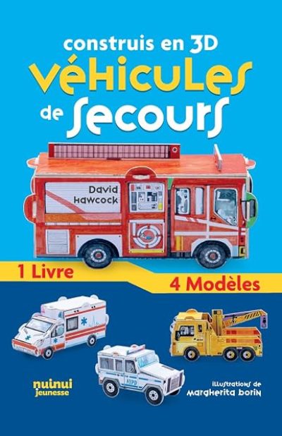 Construis en 3D – Véhicules de secours