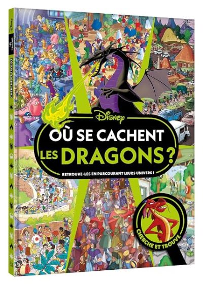 DISNEY – Où se cachent les dragons ? – Cherche et trouve