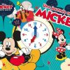 Disney Mickey et ses amis - Une journée avec Mickey - Livre horloge tout-carton - Dès 3 ans