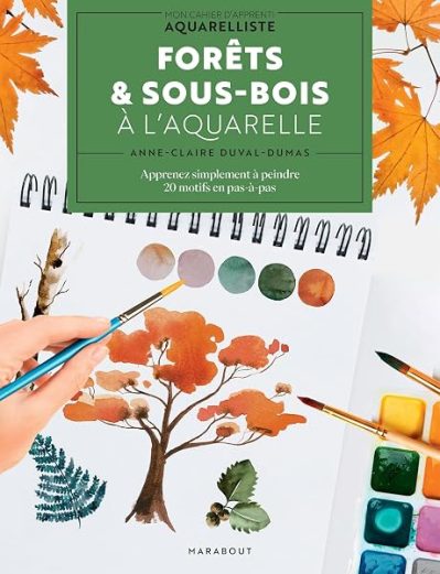 Forêts et sous-bois à l'aquarelle