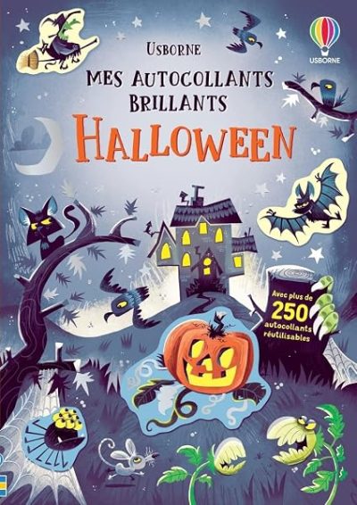 Halloween – Mes autocollants brillants – dès 3 ans
