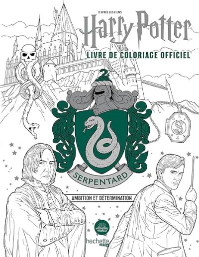 Harry Potter – Serpentard – le livre de coloriage officiel: Ambition et détermination
