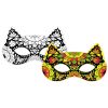 Janod - Coffret Masques et Crayons Fluo - Les Ateliers du Calme - Kit Loisir Créatif Enfant - Apprentissage Motricité Fine et Créativité - Dès 7 ans, J07944 – Image 3