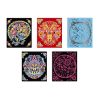 Janod J07892 Party Batman Scratch Art Animal Mandalas, White, one Size – Image 4