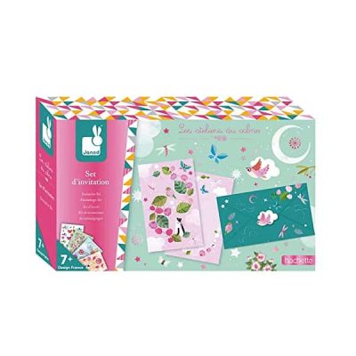 Janod Kit Créatif-Set d'Invitation, J07808, Multicolore