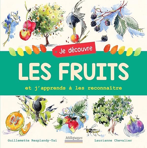 Couverture de Je découvre les fruits: Et j'apprends à les reconnaître