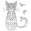 Je médite, Je colorie, Je dessine - Animaux Totems – Image 3