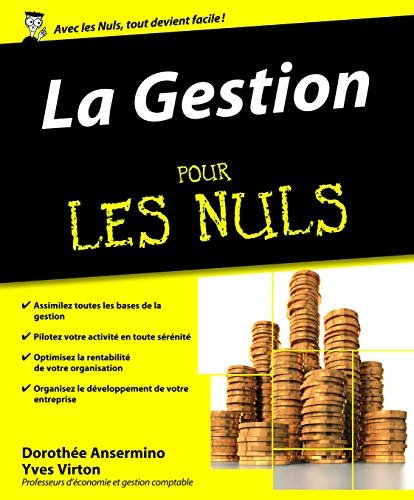 Couverture de La Gestion pour les Nuls