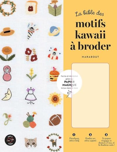 La bible des motifs kawaii à broder