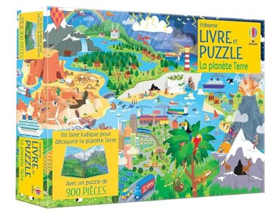 La planète Terre – Coffrets Livre et puzzle