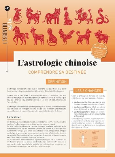 L'astrologie chinoise: Comprendre sa destinée