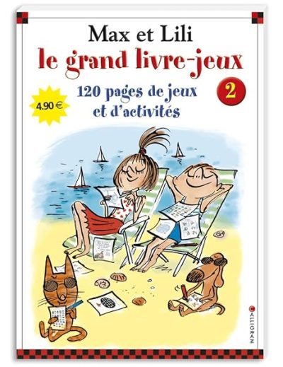 Le grand livre jeux Max et Lili n°2