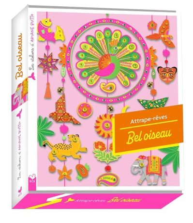 Les ateliers d'Ariane Butto – attrape-rêves Bel oiseau – coffret avec accessoires