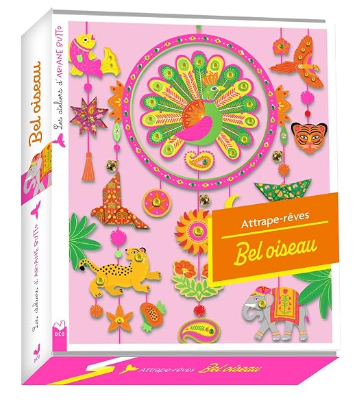 Les ateliers d'Ariane Butto - attrape-rêves Bel oiseau - coffret avec accessoires 1 Les ateliers d'Ariane Butto - attrape-rêves Bel oiseau - coffret avec accessoires