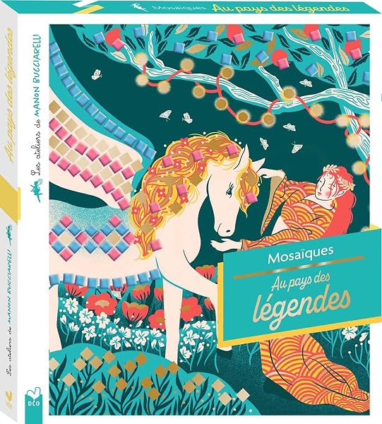 Les ateliers de Manon Bucciarelli - mosaiques Au pays des légendes- Boîte avec accessoires 1 Les ateliers de Manon Bucciarelli - mosaiques Au pays des légendes- Boîte avec accessoires