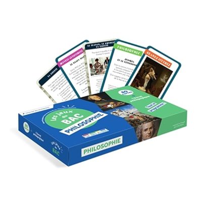 Les jeux du Bac Philosophie: 80 cartes + 1 livret pédagogique