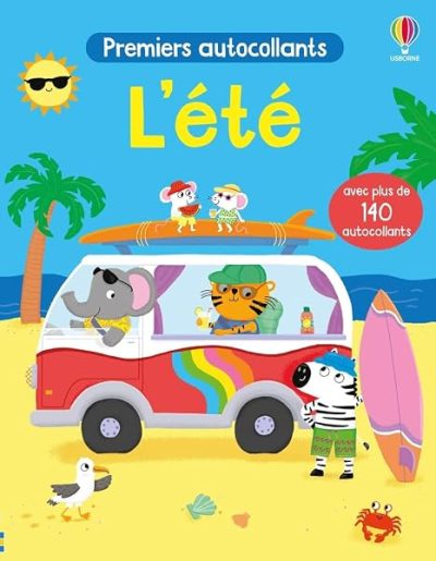 L'été – Premiers autocollants – Dès 3 ans