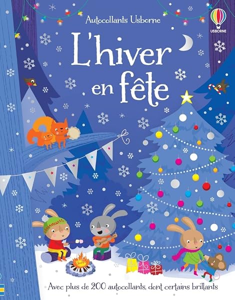 L'hiver en fête - Autocollants Usborne 1 L'hiver en fête - Autocollants Usborne