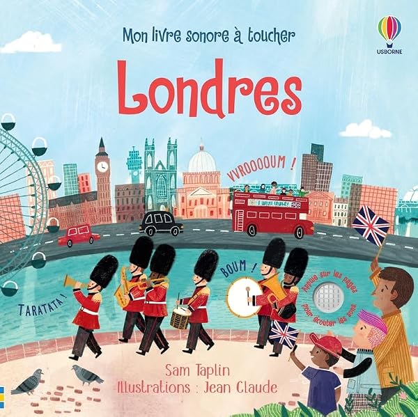 Londres - Mon livre sonore à toucher - Dès 1 an 1 Londres - Mon livre sonore à toucher - Dès 1 an