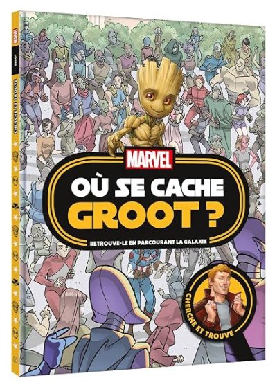 MARVEL – Où se cache Groot ? – Cherche et trouve