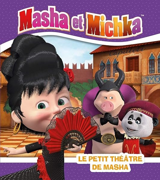 Couverture de Masha et Michka - Le petit théâtre de Masha